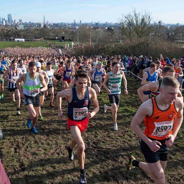 english national cross country championships at parliament hill fields, london, england on february 26, 2022 photo by gary mitchell
